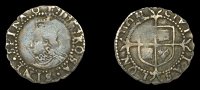 Elizabeth I (1558-1603), Sixth issue, Penny, mm. 0 (on obv. only), bust 5B, beaded inner circles, reads e d g rosa...
