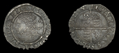 Elizabeth I (1558-1603), Third issue, Threefarthings, 1562, mm. pheon, bust 3I, reads e d g rosa sine spina,...
