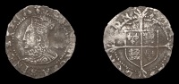 Elizabeth I (1558-1603), Fourth issue, Threefarthings, 1573, mm. ermine, bust 5B, reads e d g rosa sine spina,...