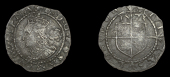 Elizabeth I (1558-1603), Fourth issue, Threefarthings, 1573, mm. eglantine, bust 5B, reads e d g rosa sine spina,...