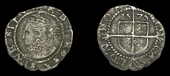 Elizabeth I (1558-1603), Fourth issue, Threefarthings, 1575, mm. eglantine, bust 5B, reads e d g rosa sine sipna,...