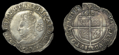Elizabeth I (1558-1603), Seventh issue, Sixpence, 1601/159[–], mm. 1, bust 6C, reads elizab d g ang fr et hib...