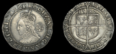 Elizabeth I (1558-1603), Sixth issue, Sixpence, 1582, mm. bell, bust 5A, reads elizab d g ang fr et hib regi,...