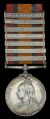 Queen’s South Africa 1899-1902, 7 clasps, Tugela Heights, Orange Free State, Relief of Ladysmith, Transvaal,...