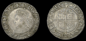 Elizabeth I (1558-1603), Sixth issue, Sixpence, 1590, mm. hand, bust 6C, reads elizab d g ang fr et hib regi,...