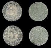17th Century Tokens, SOUTHWARK, Rotherhithe, Edward Moseley, Farthing, 1666, 0.81g/6h (E 803; N 5014; BW. 272);...