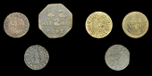 17th Century Tokens, SOUTHWARK, Borough High Street, John Foster, octagonal Halfpenny, 1667, 1.74g/6h (E 444; N...