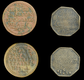 17th Century Tokens, SOUTHWARK, St Mary Overies Stairs, George Shelton, Halfpenny, 4.87g/12h (E 869; N 5053; BW....