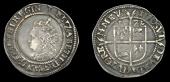 Elizabeth I (1558-1603), Fourth issue, Sixpence, 1572/2 inverted, mm. ermine, bust 4B, reads elizabeth d g ang fr et...