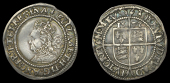 Elizabeth I (1558-1603), Fourth issue, Sixpence, 1572 (2 inverted), mm. ermine, bust 4B, reads elizabeth d g ang fr...