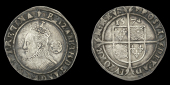 Elizabeth I (1558-1603), Fourth issue, Sixpence, 1574, mm. acorn, bust 5A, reads elizabeth d g ang fr et hi regina,...