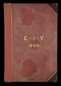 An impressive City of London Imperial Volunteers newspaper cuttings album.
A very large album of C.I.V. newspaper...
