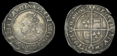 Elizabeth I (1558-1603), Third issue, Sixpence, 1569 (6 and 9 broken), mm. coronet, bust 4B, reads elizabeth d g ang...