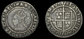 Elizabeth I (1558-1603), Third issue, Sixpence, 1570, mm. castle, bust 4B, reads elizabeth d g ang fr et hi regina,...