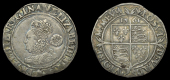 Elizabeth I (1558-1603), Third issue, Sixpence, 1561, mm. pheon, bust 3D, large flan, plain rose, large shield,...