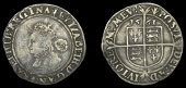 Elizabeth I (1558-1603), Third issue, Sixpence, 1561, mm. pheon, bust 1F, large flan, plain rose, medium shield,...