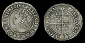 Elizabeth I (1558-1603), Third issue, Sixpence, 1564, mm. pheon, bust 3E, normal flan, Tudor rose, reads elizabeth d...