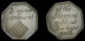 17th Century Tokens, LONDON (City), Bishopsgate Without, Benjamin Antrobus, octagonal Halfpenny, 2.32g/6h (N 6646;...