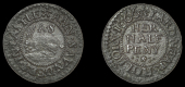 17th Century Tokens, LONDON (City), Castle Yard [Holborn], Ann Saunders, Halfpenny, 1666, 1.53g/12h (N –; BW....
