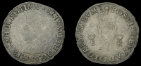 Elizabeth I (1558-1603), Irish Issues, First issue, Shilling, mm. rose, bust 1A, reads elizabeth d g ang fra z hib...