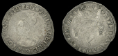 Elizabeth I (1558-1603), Irish Issues, First issue, Shilling, mm. rose, bust 1B, reads elizabeth d g ang fra z hib...