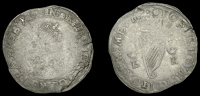 Elizabeth I (1558-1603), Irish Issues, First issue, Shilling, mm. rose, bust 1B, reads elizabeth d g ang fra z hib...