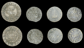 17th Century Tokens, LONDON (City), Newgate Market, Jeremiah Arnold, Farthing, 0.83g/11h (N 7384; BW. 2017), Mary...