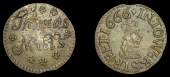 17th Century Tokens, LONDON (City), Tower Street, Thomas Mills, Farthing, 1666, 1.04g/6h (N –; BW. 3216; Everson,...