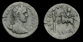 Roman Provincial Coinage, TROAS, Alexander Troas, Caracalla, Æ, laureate and cuirassed bust right, rev. Emperor...