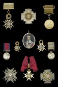 The historically important Seringapatam, early Indian campaign, and Peninsula War group of Medals and Decorations...