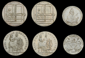 18th Century Tokens, DEVON, Exeter, Samuel Kingdon, Westwood’s Farthing, 1792, 5.44g/12h (DH 11); Plymouth,...