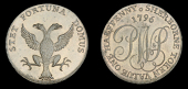 18th Century Tokens, DORSET, Sherborne, Pretor, Pew, Whitty & Pretor, Westwood’s Halfpenny, 1796, pw & p cypher,...