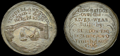 18th Century Tokens, Co DURHAM, Sunderland, Rowland Burdon, Denton’s Penny, 1796, view of iron bridge with two...
