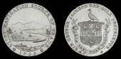 18th Century Tokens, HERTFORDSHIRE, Bishops Stortford, Sir George Jackson, Halfpenny, 1795, arms, rev. view of the...