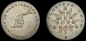 18th Century Tokens, USA, Kentucky, Cent, hand holding scroll, rev. 15 stars radiated, edge plain, 9.56g/6h (Whitman...