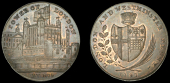 18th Century Tokens, LONDON, Tower Hill, Skidmore’s London and Westminster series, Penny, 1797, type 2, Tower of...