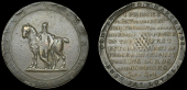 18th Century Tokens, Unlocalised issues, Kempson’s Loyal Yeoman Twopence, 1798, yeoman leaning against horse,...