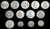 18th Century Tokens, Unlocalised issues, Kempson’s Erskine and Gibbs Halfpenny, 9.56g/12h (DH Middlesex 1012);...