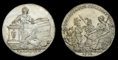 18th Century Tokens, NORFOLK, Great Yarmouth, Joseph, Daniel and John Boulter, Halfpenny, 1796, seated female...