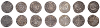 Edward I (1272-1307), New coinage, Pennies (7), all London, class 8a (3), broken central fleur in crown, 1.42g/10h,...