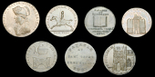 18th Century Tokens, SUFFOLK, Beccles, issuer uncertain, Lutwyche’s Halfpenny, 1795, 11.28g/6h (DH 16a); Blything,...