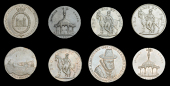 18th Century Tokens, SUFFOLK, Hoxne and Hartsmere, Thomas Tallant, Pennies, 1795 (2), 21.10g/6h, 20.30g/6h (both DH...