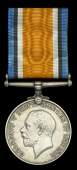 British War Medal 1914-20 (Lieut. W. M. Mason) very fine 	 £50-£70