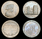 18th Century Tokens, WARWICKSHIRE, Birmingham, John Freeth, Lutwyche’s Penny, 19.62g/6h (DH 30); Peter Kempson,...