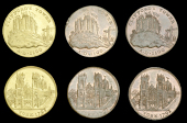 18th Century Tokens, YORKSHIRE, York, issuer uncertain, Halfpence, 1795 (3), 10.79g/6h (DH 63), 10.92g/6h (DH 63,...