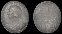 XVIII: Cast Copies, Restrikes and Electrotypes of Medals, Battle of Dunbar, 1650, a large lead restrike medal, c....