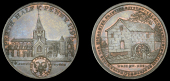 18th Century Tokens, PERTHSHIRE, Perth, John Ferrier, Wright’s Halfpenny, 1797, St John’s Church, rev. watermill...