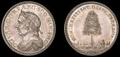 XV: Dutch and French Medals, Death of Oliver Cromwell, 1658, a small struck silver medal, late 17th century (?),...