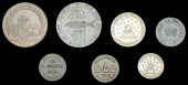 19th Century Tokens, CAMBRIDGESHIRE, Chatteris, William Curtis, Farthings, 1813 (2), 2.99g/6h (W 660), 3.30g (W...
