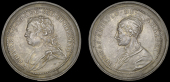 XV: Dutch and French Medals, Cromwell and Tommaso Aniello, c. 1700, a struck lead medal by F. St Urbain, from the...